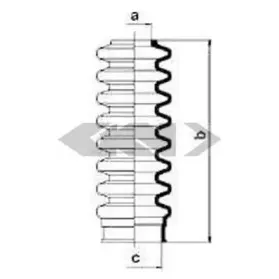 Пыльник, рулевое управление SPIDAN купить