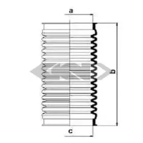 Пыльник, рулевое управление SPIDAN купить