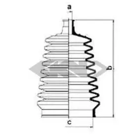 Пыльник, рулевое управление SPIDAN купить