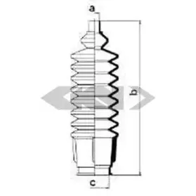 Пыльник, рулевое управление SPIDAN купить