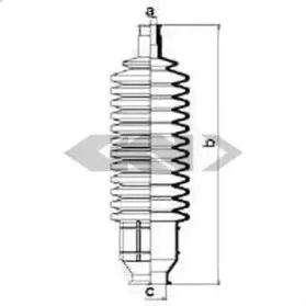 Пыльник, рулевое управление SPIDAN купить