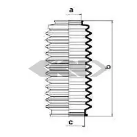Пыльник, рулевое управление SPIDAN купить