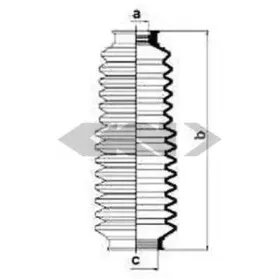 Пыльник, рулевое управление SPIDAN купить