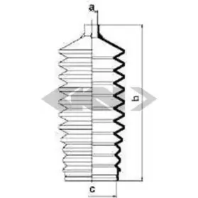 Пыльник, рулевое управление SPIDAN купить