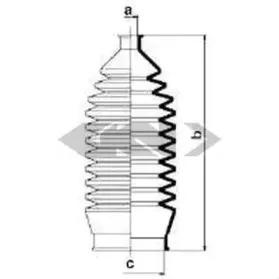 Пыльник, рулевое управление SPIDAN купить