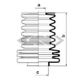 Пыльник, рулевое управление SPIDAN купить