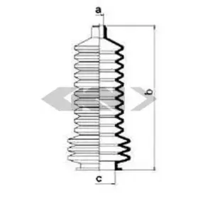 Пыльник, рулевое управление SPIDAN купить