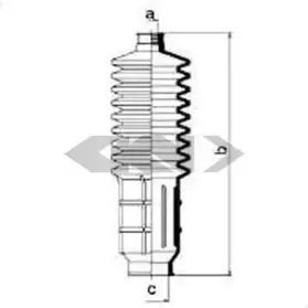 Пыльник, рулевое управление SPIDAN купить