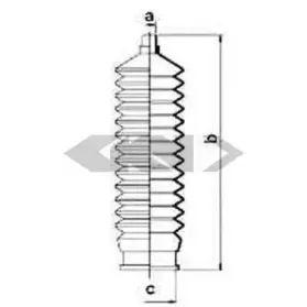 Пыльник, рулевое управление SPIDAN купить