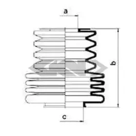 Пыльник, рулевое управление SPIDAN купить