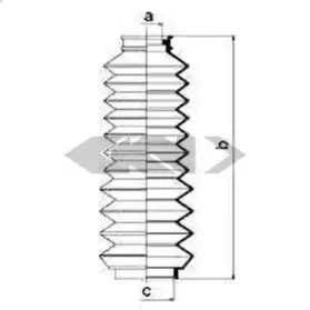 Пыльник, рулевое управление SPIDAN купить