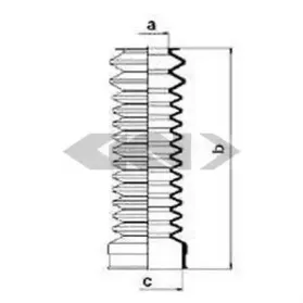 Пыльник, рулевое управление SPIDAN купить