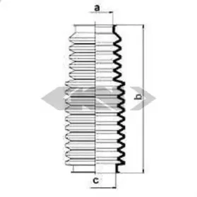 Пыльник, рулевое управление SPIDAN купить