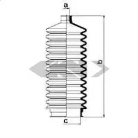 Пыльник, рулевое управление SPIDAN купить