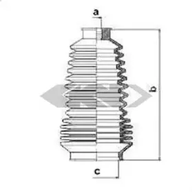 Пыльник, рулевое управление SPIDAN купить