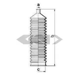 Пыльник, рулевое управление SPIDAN купить