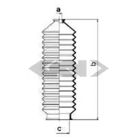 Пыльник, рулевое управление SPIDAN купить