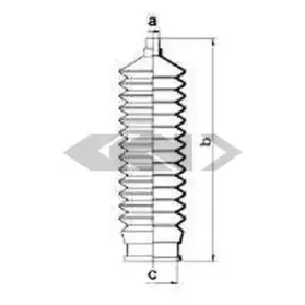 Пыльник, рулевое управление SPIDAN купить