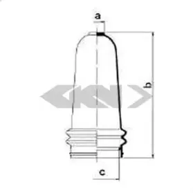 Пыльник, рулевое управление SPIDAN купить