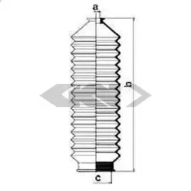 Пыльник, рулевое управление SPIDAN купить