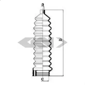 Пыльник, рулевое управление SPIDAN купить