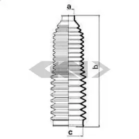 Пыльник, рулевое управление SPIDAN купить