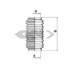 Пыльник, рулевое управление SPIDAN купить
