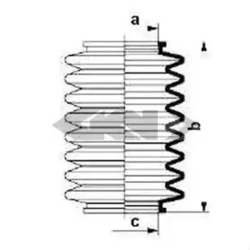 Пыльник, рулевое управление SPIDAN купить