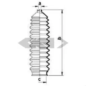 Пыльник, рулевое управление SPIDAN купить