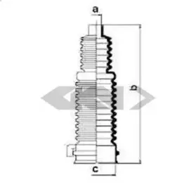 Пыльник, рулевое управление SPIDAN купить