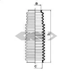 Пыльник, рулевое управление SPIDAN купить