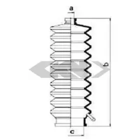 Пыльник, рулевое управление SPIDAN купить