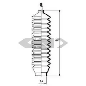 Пыльник, рулевое управление SPIDAN купить