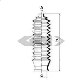 Пыльник, рулевое управление SPIDAN купить