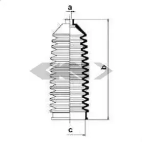 Пыльник, рулевое управление SPIDAN купить