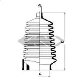 Пыльник, рулевое управление SPIDAN купить