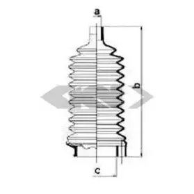 Пыльник, рулевое управление SPIDAN купить