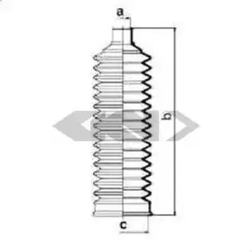 Пыльник, рулевое управление SPIDAN купить