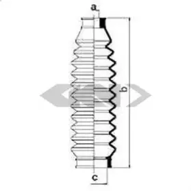 Пыльник, рулевое управление SPIDAN купить