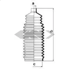 Пыльник, рулевое управление SPIDAN купить