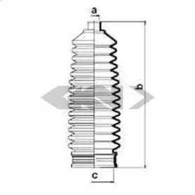 Пыльник, рулевое управление SPIDAN купить