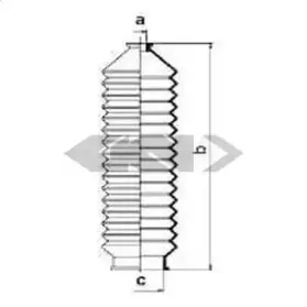 Пыльник, рулевое управление SPIDAN купить