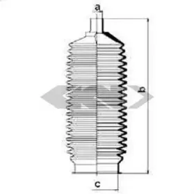 Пыльник, рулевое управление SPIDAN купить