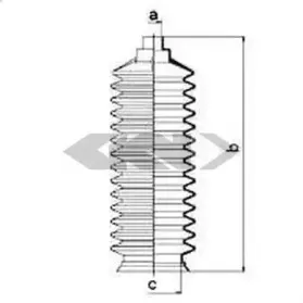 Пыльник, рулевое управление SPIDAN купить