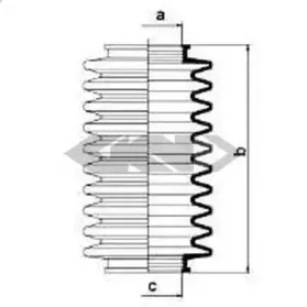 Пыльник, рулевое управление SPIDAN купить