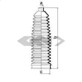 Пыльник, рулевое управление SPIDAN купить