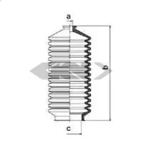 Пыльник, рулевое управление SPIDAN купить