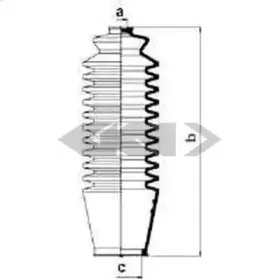 Пыльник, рулевое управление SPIDAN купить