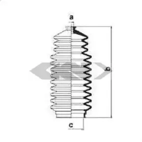 Пыльник, рулевое управление SPIDAN купить