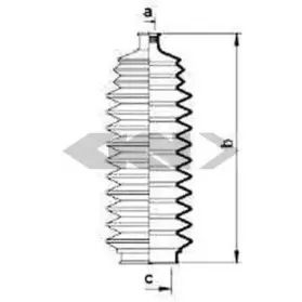 Пыльник, рулевое управление SPIDAN купить
